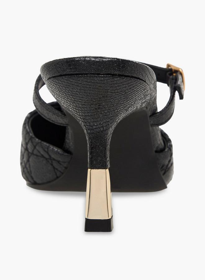 بابريكا صنادل نسائية بكعب خنجر تشكيلة رمضان - Image 5